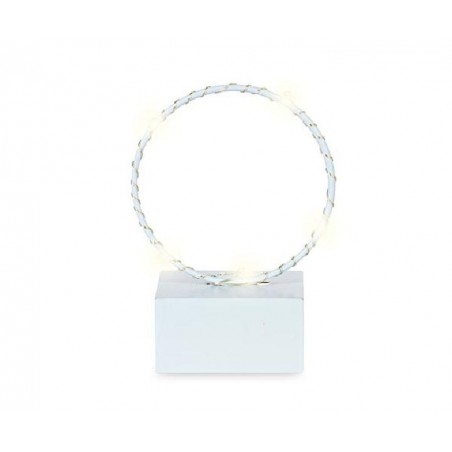 CERCHIO AZZURRO C/LED d8h11,5cm [TONO28946-00.jpg]