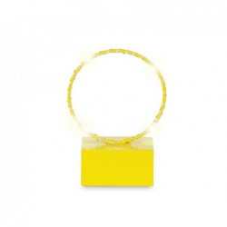 CERCHIO GIALLO C/LED d8h11,5cm [TONO28950-00.jpg]