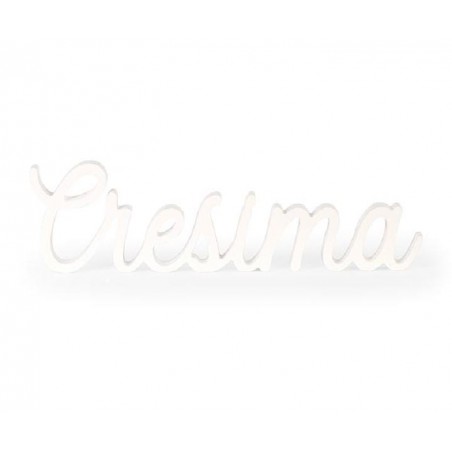 ---SCRITTA -CRESIMA- LEGNO BIANCA 42x12c [TONO28957-00.jpg]