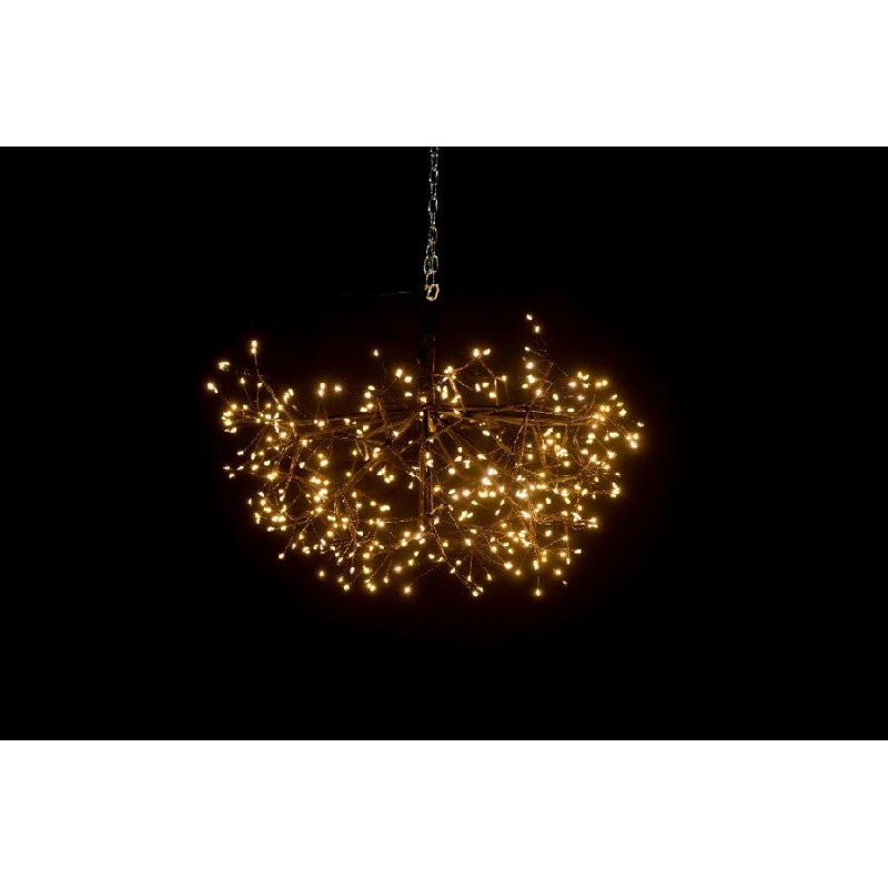 SFERA NERA 912 MICROLED BIANCO CALDO A CIUFFI CON FLASH USO ESTERNO d.50cm [9130003-00.jpg]
