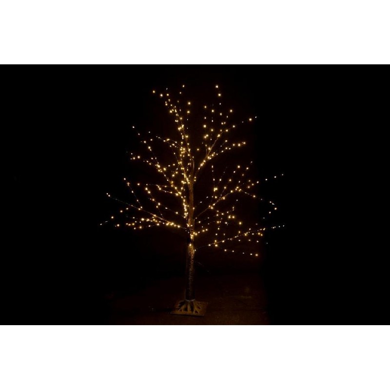 ALBERO SFERA MICROLED ORO d60h210cm 1200 LED CON FLASH [9901024-00.jpg]