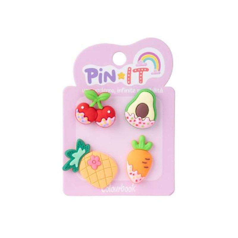 SET PIN-IT 4pz CUTIE FRUITS ColBOOK [COL24828-00.jpg]