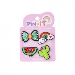 SET PIN-IT 4pz CUTE FRUITS ColBOOK [COL24823-00.jpg]