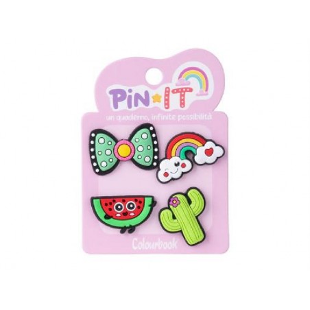SET PIN-IT 4pz CUTE FRUITS ColBOOK [COL24823-00.jpg]