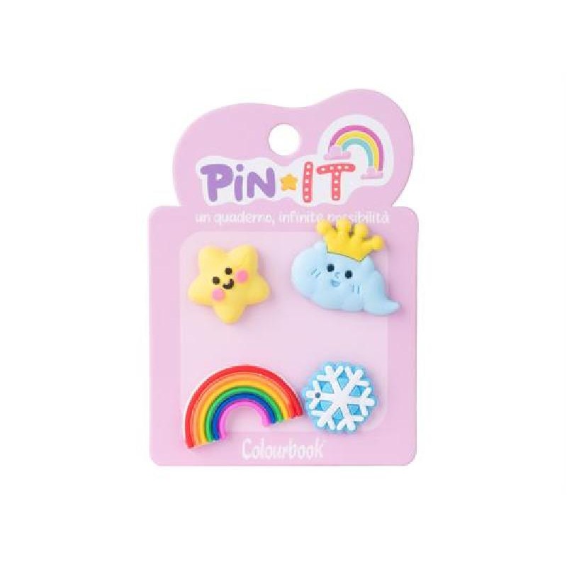 SET PIN-IT 4pz CUTIE COLORS ColBOOK [COL24818-00.jpg]