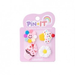 SET PIN-IT 4pz SMILEY SWEETIES ColBOOK [COL24817-00.jpg]