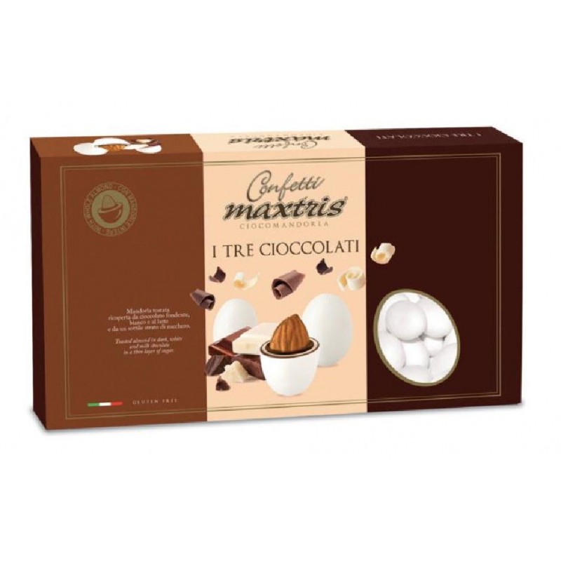 CONFETTI MAXTRIS TRE CIOCCOLATI 1Kg [0141077-00.jpg]