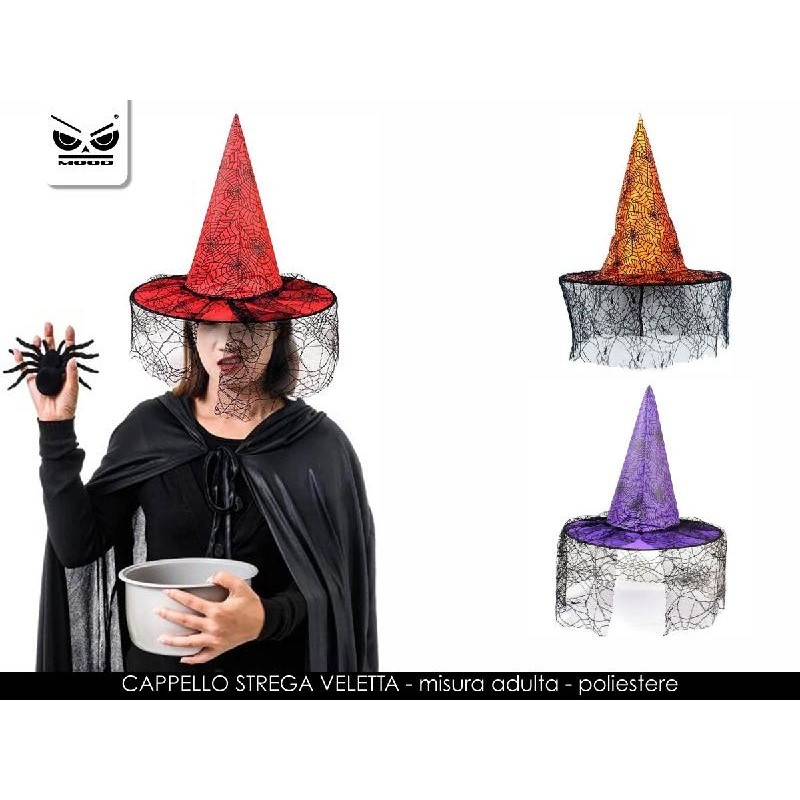 CAPPELLO DA STREGA CON VELETTA [9040106-00.jpg]