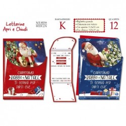LETTERINA BABBO NATALE CHIUSURA VELCRO [9019117-00.jpg]