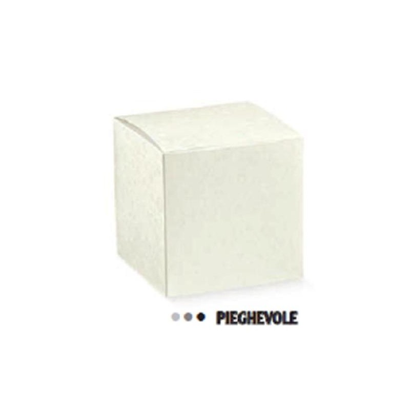 ---SCATOLA 14X14X14 PIEG. SFERE BIANCHE [TONO36432-00.jpg]