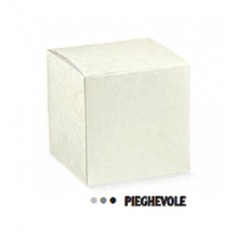 ---SCATOLA 14X14X14 PIEG. SFERE BIANCHE [TONO36432-00.jpg]