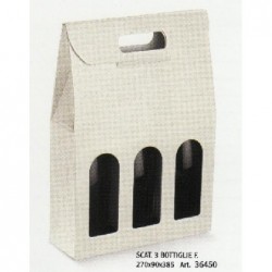 ---SCATOLA 3 BOTTIGLIE SFERE BIANCHE [TONO36450-00.jpg]