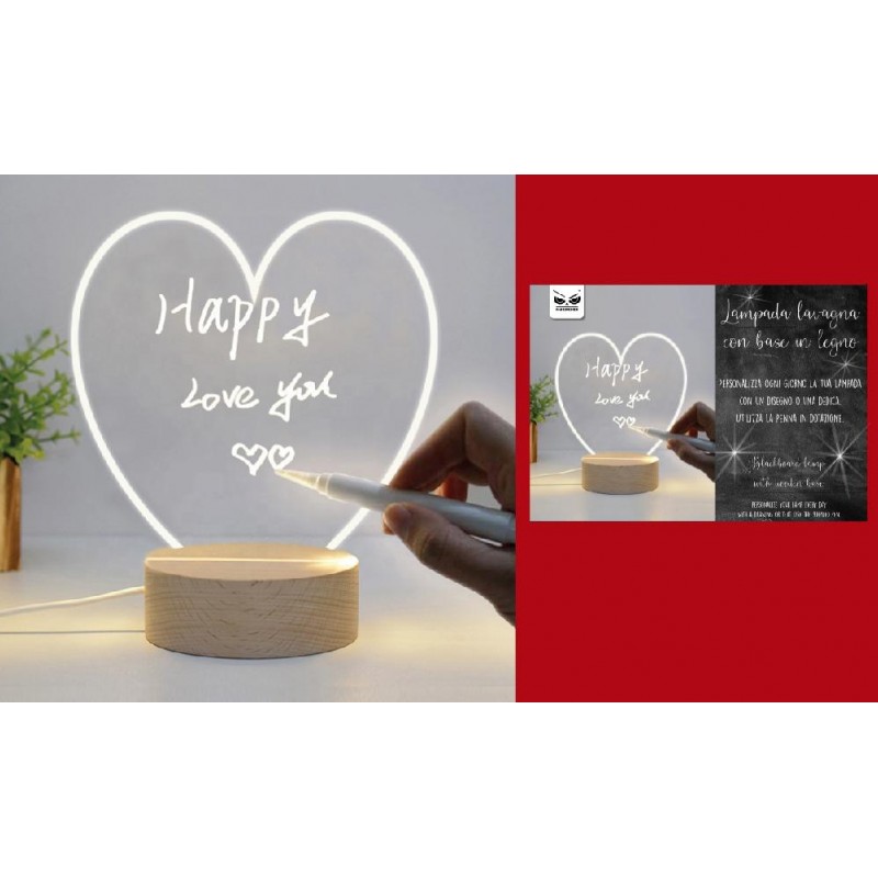 ---LAMPADA CUORE CON LED E PENNARELLO PE PRESONALIZZARE misura 16x15cm USB [9110007-00.jpg]