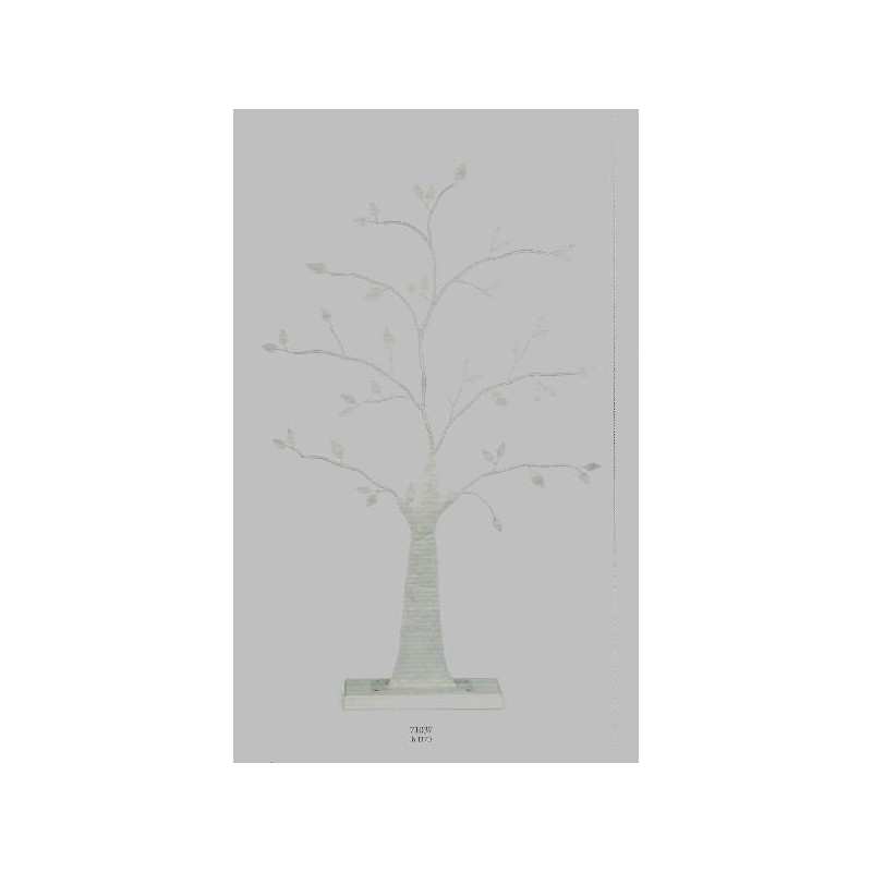 ---ALBERO BIANCO METALLO h 120cm [TONO71037-00.jpg]