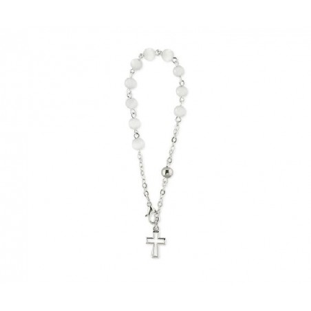 ROSARIO BRACCIALE BIANCO [TONO71297-00.jpg]