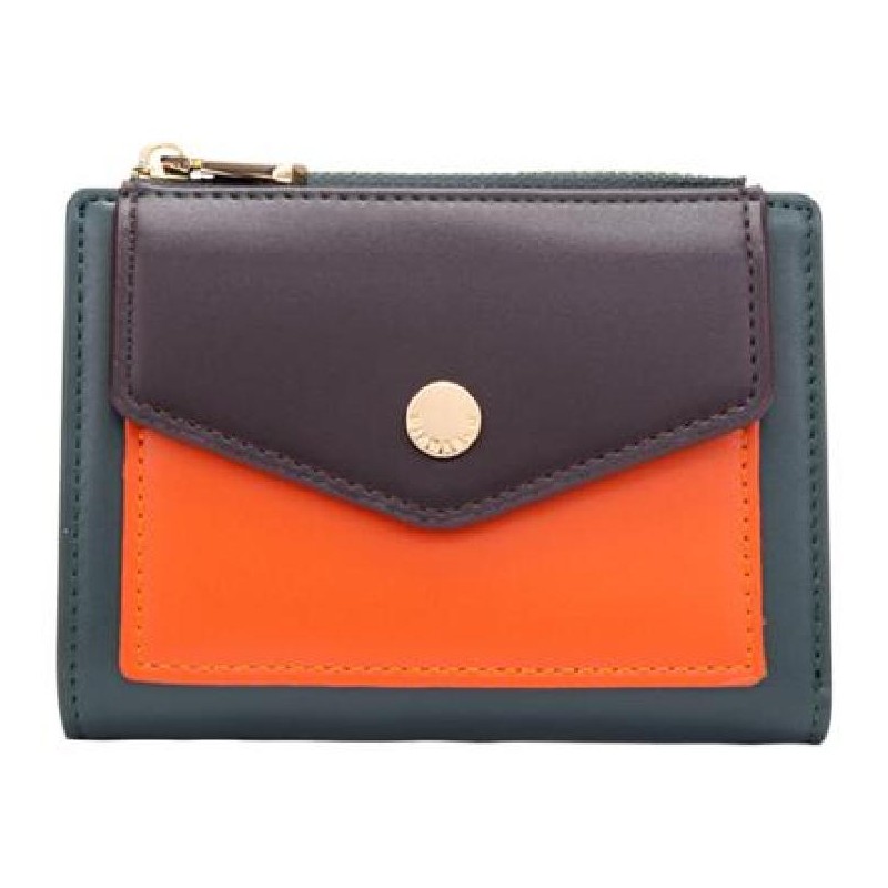 ---PORTAFOGLI ECO BICOLOR GREEN/ORANGE [34911GO-00.jpg]