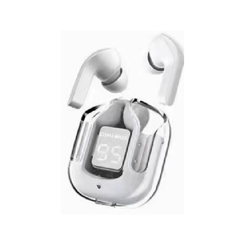 AURICOLARE WIRELESS TWS 5.3 BIANCO TRASPARENTE [5030215-00.jpg]