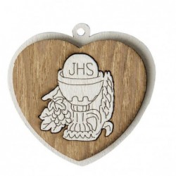 12 APPLICAZ. LEGNO CUORE COMUNIONE 5cm [0144682-00.jpg]