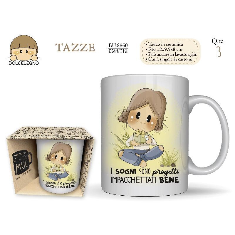 ---BUBINE TAZZA ..I SOGNI SONO PROGETTI. SCATOLA REGALO CARTONE 100% MADE ITALY [BU8850-00.jpg]