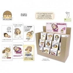 MINI BIGLIETTI 9x14cm BUBINE 72pz [2221800-00.jpg]