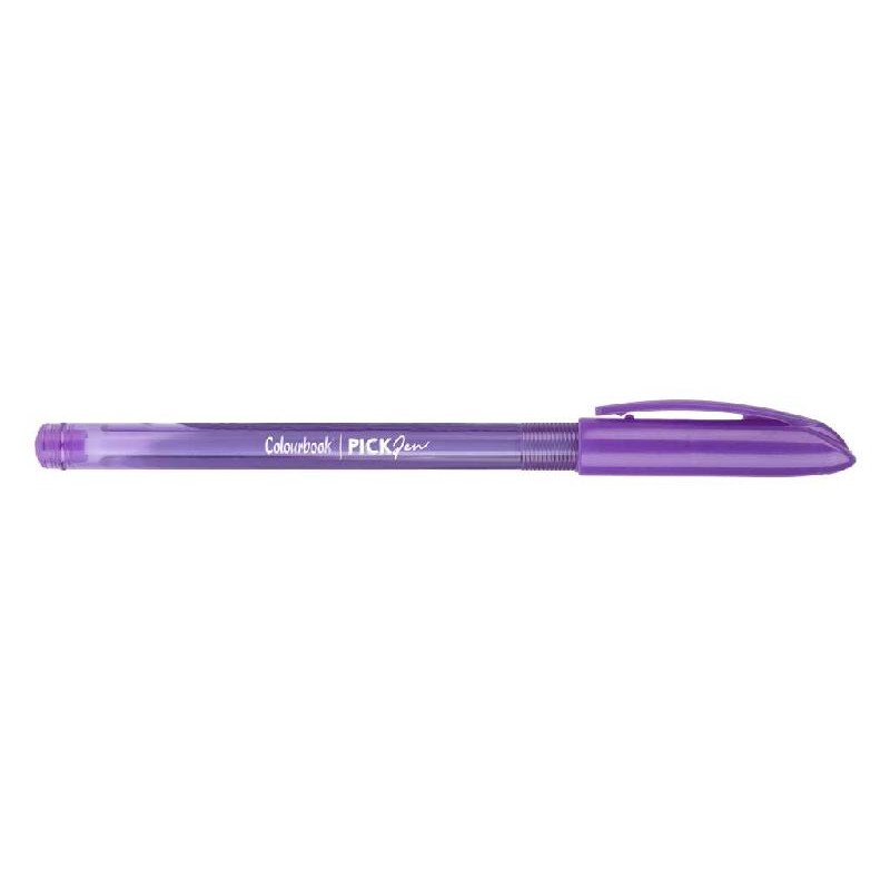 PENNA SFERA PICK PEN VIOLA 12pz ColBOOK [COL24977-00.jpg]