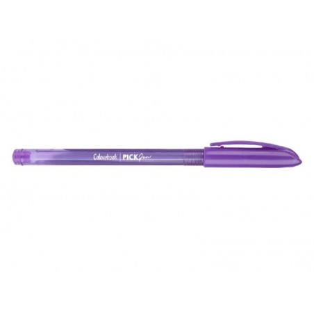 PENNA SFERA PICK PEN VIOLA 12pz ColBOOK [COL24977-00.jpg]