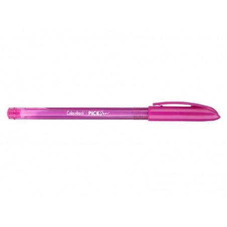 PENNA SFERA PICK PEN FUXIA 12pz ColBOOK [COL24976-00.jpg]