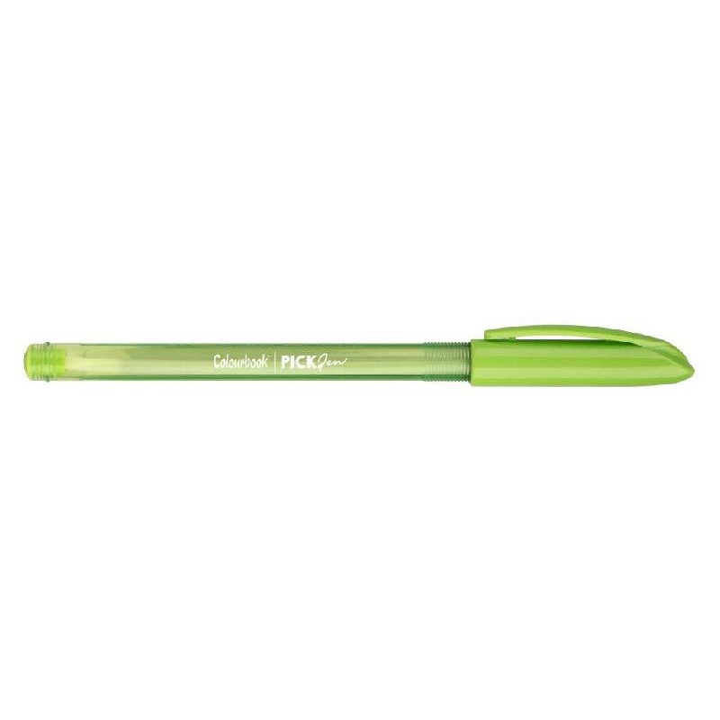 PENNA SFERA PICK PEN VERDEch 12pz ColBOO [COL24975-00.jpg]