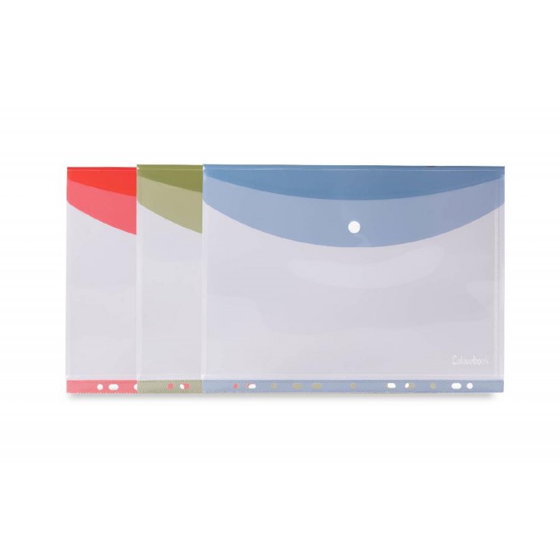 BUSTA BOTTONE A4 ORIZZONT.+FORI ColBOOK [COL24196-00.jpg]