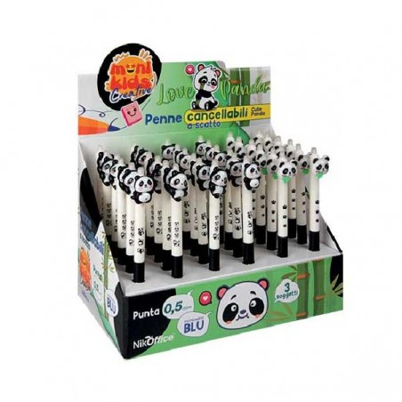 PENNA CANCELLABILE SCATTO PANDA CUTE [1101066-00.jpg]