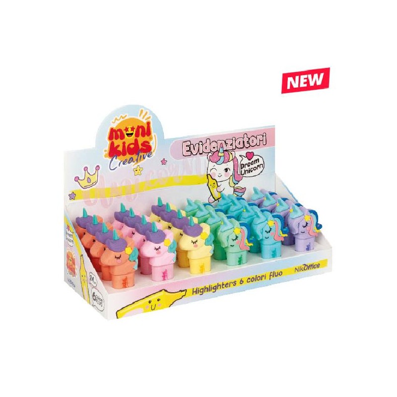 MINI EVIDENZIATORE FLUO Blist.5pz Ass. [1230500-00.jpg]