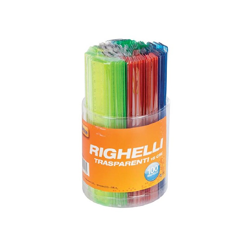 RIGHELLI TRASPcolor.16 bar.100pz [8022052-00.jpg]
