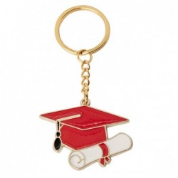 PORTACHIAVI LAUREA TOCCO ROSSO 5cm [0170310-00.jpg]