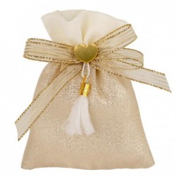 SACCHETTO LIFE BAG ORO cm9x12 [0180312-00.jpg]