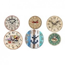 OROLOGIO DA PARETE 34cm FANTASIA SHABBY [0130108-00.jpg]