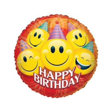 FOIL TONDO SMILE HAPPY B.DAY 46cm [8413043-00.jpg]