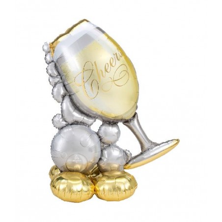 FOIL BOLLICINE CHAMPAGNE 102x127cm [8410136-00.jpg]