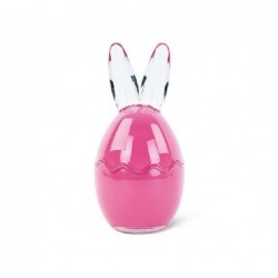 ---UOVO CONIGLIO CONTENITORE IN VETRO d105h21cm MALVA [TONO41195-00.jpg]