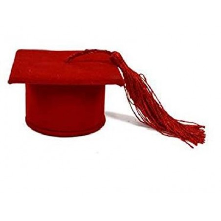 SCATOLA CAPPELLO ROSSO 7x7x3 d6cm [0142142-00.jpg]