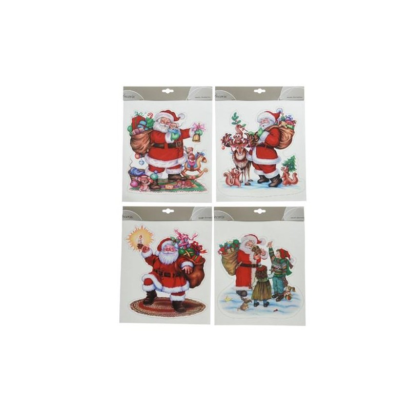 VETROFANIA A/A TRADIZIONALE BABBO NATALE [9012206-00.jpg]