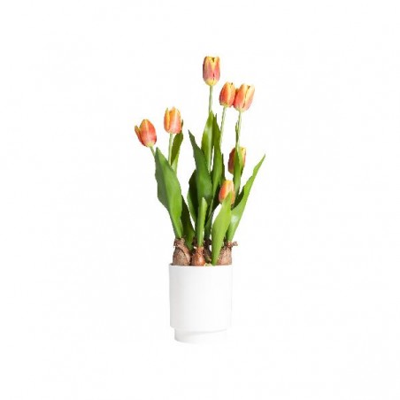 TULIPANO IN VASO 53cm ARANCIO [9028061-00.jpg]