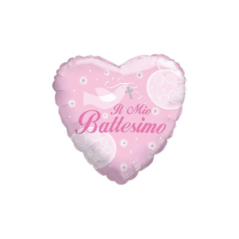 FOIL BATTESIMO CUORE ROSA 46cm [8413190-00.jpg]