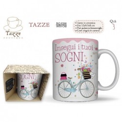 TAZZA BOUTIQUE INSEGUI I SOGNI... SCATOLA REGALO CARTONE 100% MADE ITALY [BQ9200-00.jpg]