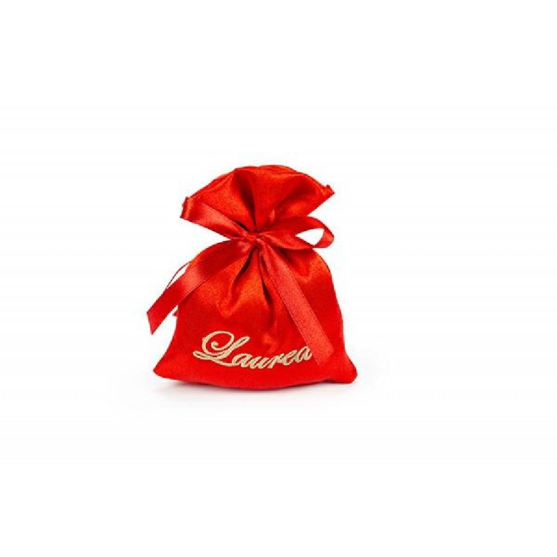 SACCHETTO RASO LAUREA RICAMATO 10x13cm [0180158-00.jpg]