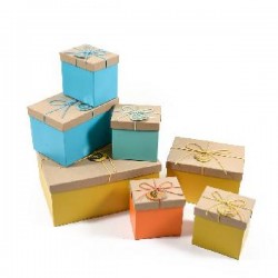 SET 7 SCATOLE CON FIOCCO...