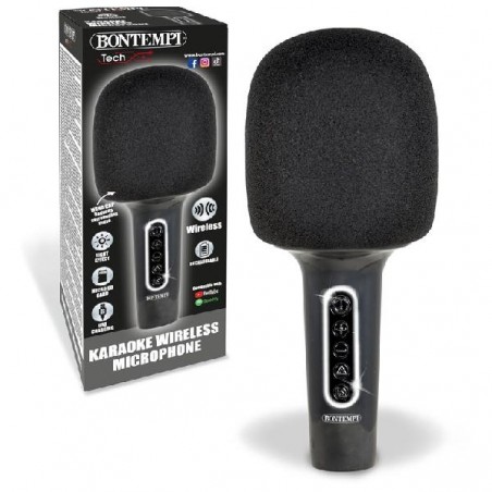 MICROFONO KARAOKE WIRELESS+ALTOPARLANTE [5506005-00.jpg]