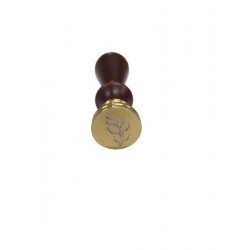 TIMBRO OTTONE FOGLIE 2cm [KAC110700-00.jpg]