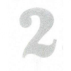 CANDELA GLITTER 10cm ARGENTO nr.2 [8840262-00.jpg]