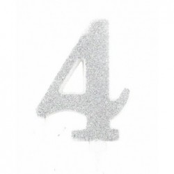 CANDELA GLITTER 10cm ARGENTO nr.4 [8840264-00.jpg]