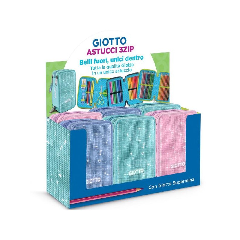 CORREDO 3 ZIP GIOTTO PREMIUM CRYSTAL 18 SUPERMINA+18 TURBO COLOR+ ACCESSORI [FILA964300-00.jpg]